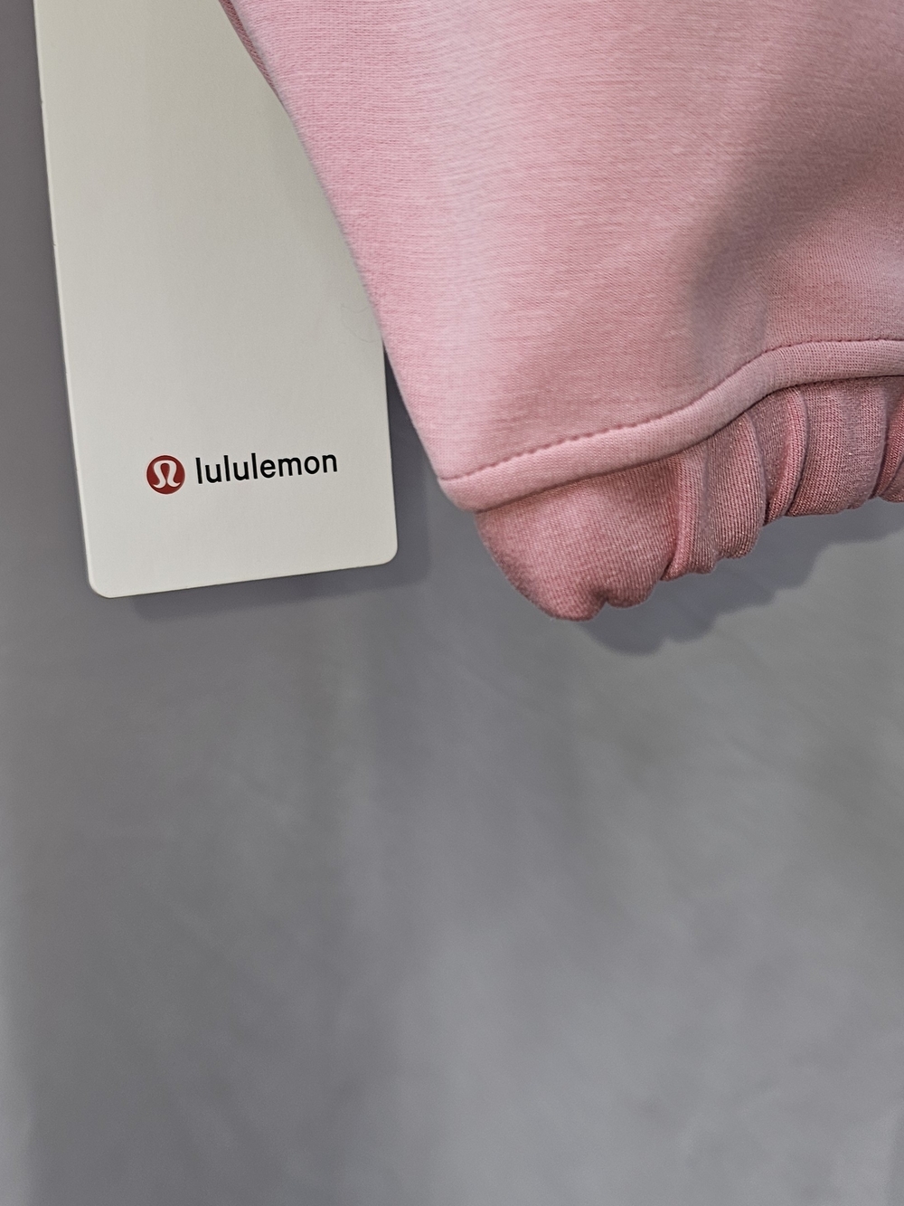 Lululemon NWT Brushed Softstreme Half Zip Pink Tide Sz 12 - Picture 5 of 15